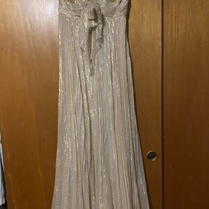 Sherri Hill Gold Sequin Dress